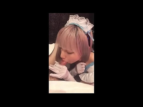 ❤️ Japanese Idol [mayuka], Franse diensmeisie kostuum, deel 1, blowjob en ruk af met lotion Mooi pornografie by ons af.91sexy.top ❤